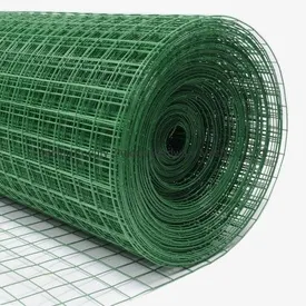 Malla metal con cubierta pvc